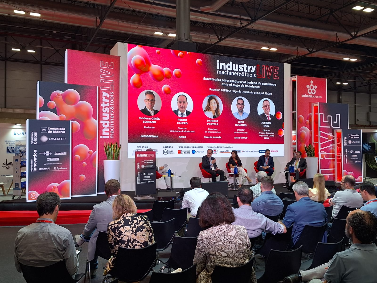 Mesa Redonda Industry Live 2025 - Sector Defensa - Auditorio Principal